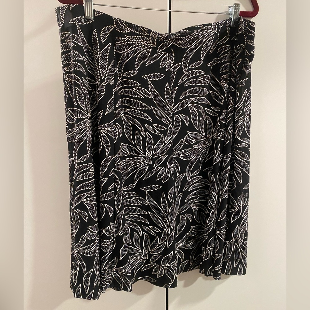 Black and white skirt
